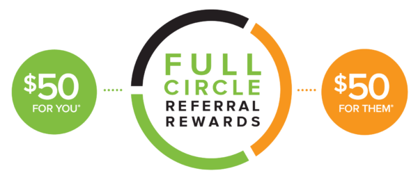 $50 credit to your account when you refer a friend with Bug Out - Full circle referral rewards program with Bug Out in St. Louis